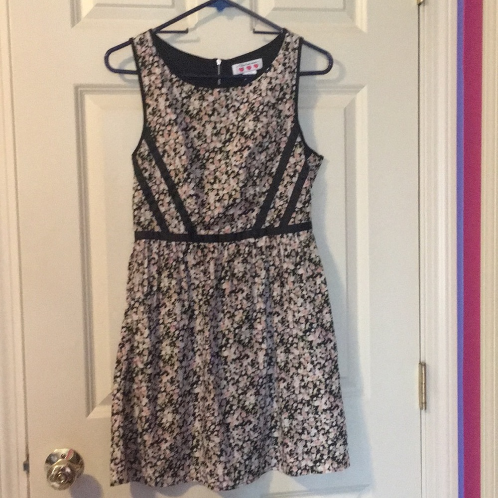 Flower Skater Dress